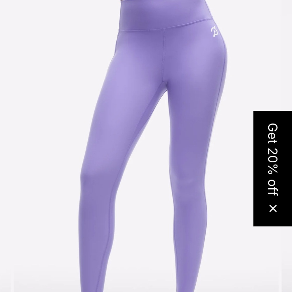 Peloton Cadent High Rise Pocket Leggings M Purple Haze